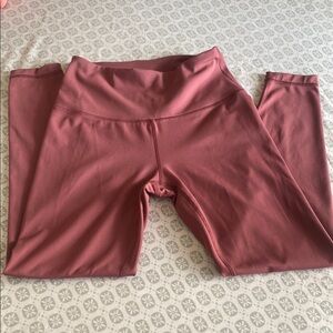 90 Degree By Reflex Pink Jeggings High-Rise Stretch